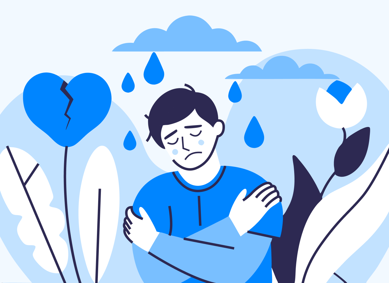 Как прожить и выплакать горе, когда эмоции застряли внутри?