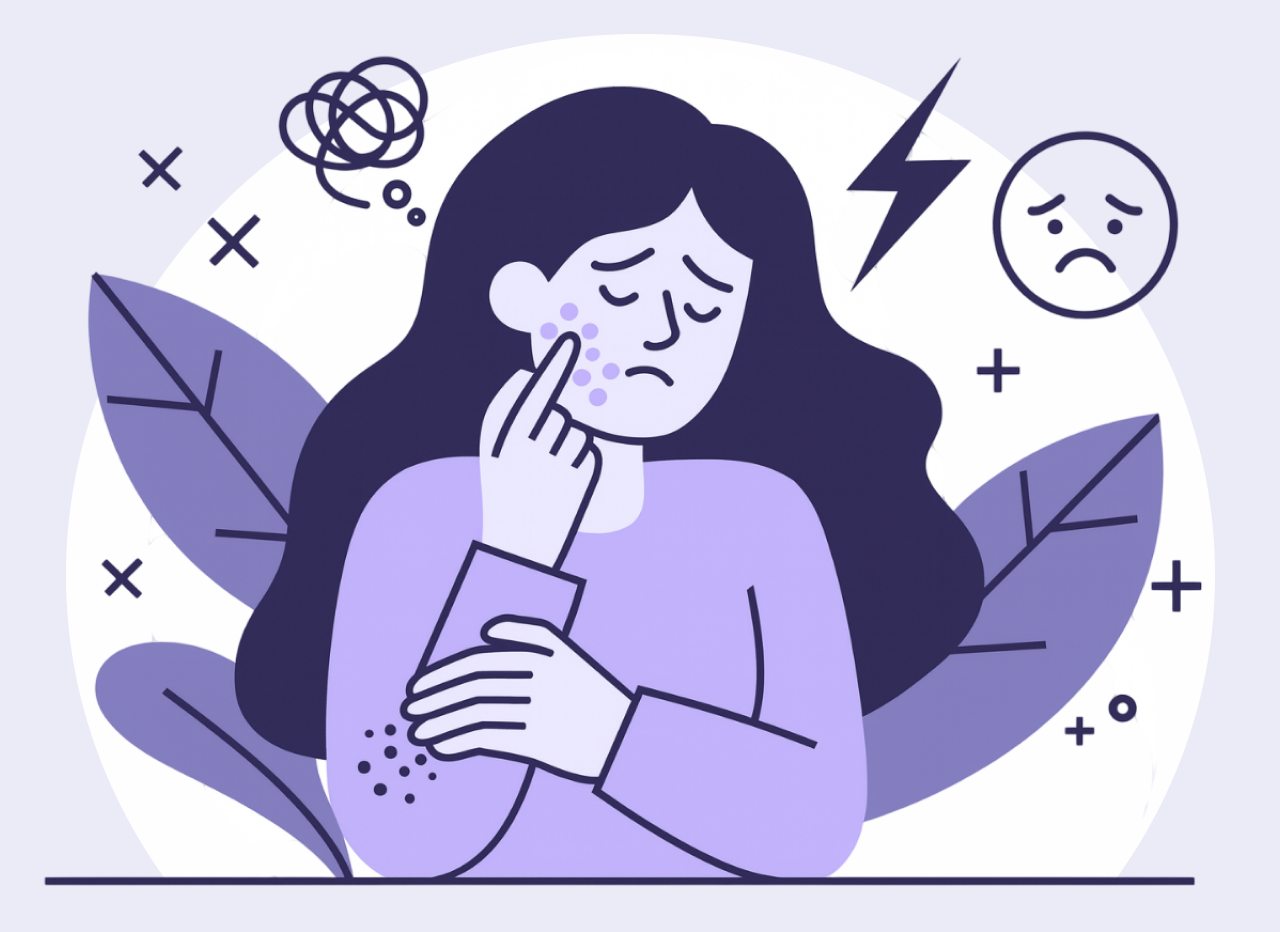 Дерматилломания: почему человек ковыряет кожу и как это остановить