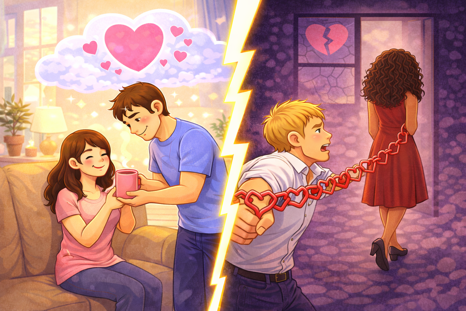 Где проходит граница между любовью и эмоциональной зависимостью — взгляд психолога