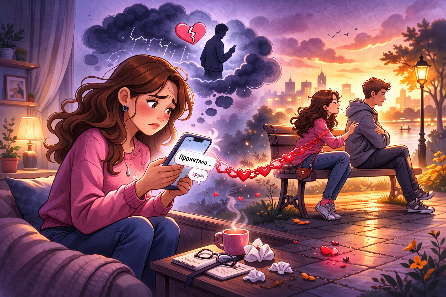 Тревожный тип привязанности: как он влияет на отношения с партнёром