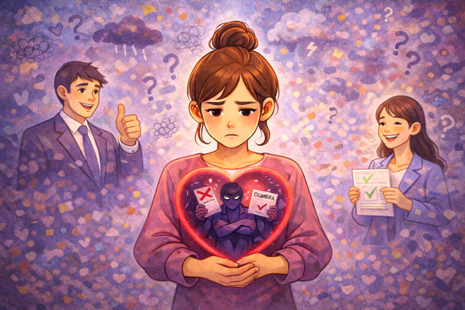 Внутренний критик: почему вы постоянно недовольны собой