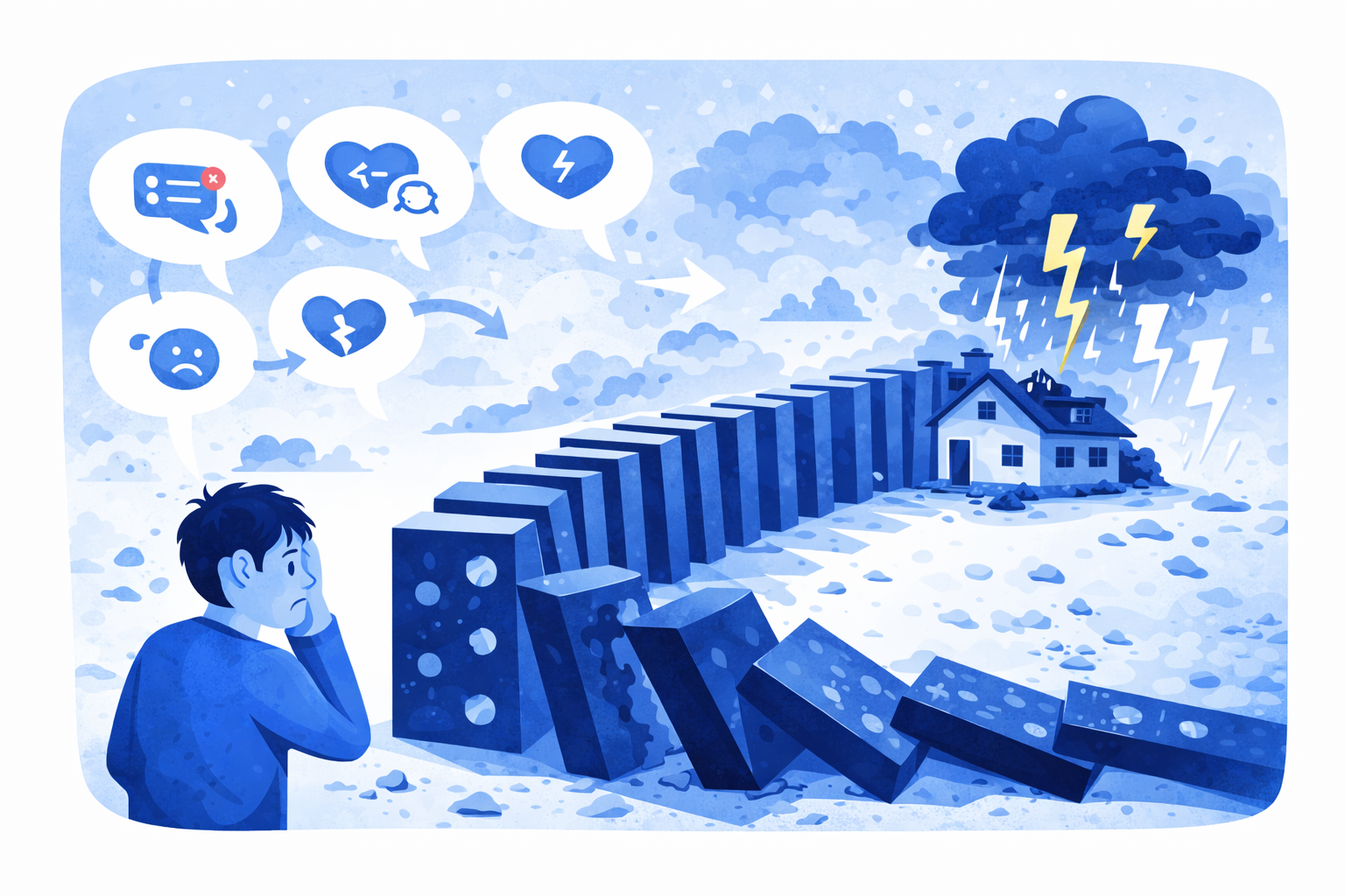 Катастрофизация: почему мы всегда ожидаем худшего и как перестать катастрофизировать