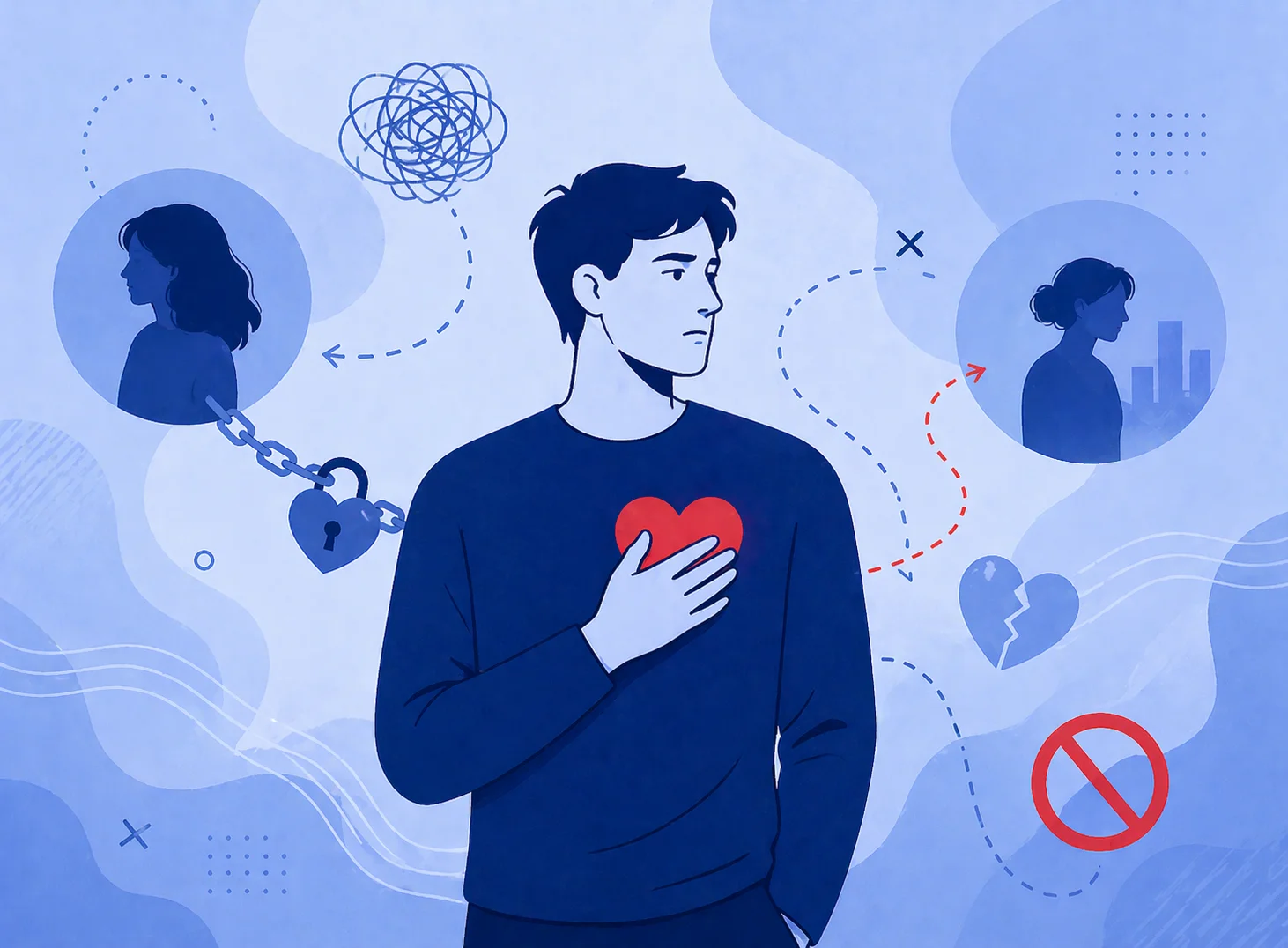 Почему нас тянет к эмоционально недоступным людям и как разорвать этот сценарий